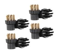 SHINEOFI 8 pièces Têtes de Brosse Multi-fonction pour Nettoyeur Vapeur Accessoires Durables et Fiables pour Usage Domestique Industriel et Commercial Nettoyage de Hot Pots et Appareils