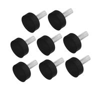 SHINEOFI 8pièces Isolateurs De Vibrations Caoutchouc Anti-Vibrations Coussinets Amortisseurs pour Machines à Laver Meubles Appareils