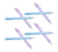 SHINEOFI 8pièces Lot de Stylos à Bille Rétractables Multicolores pour École et Bureau Encre Couleur pour Écriture et Dessin