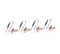 SHINEOFI 8pièces Stylos à Bille Lumineux avec Stylet Capacitif Et Lampe LED pour Écrans Tactiles Fournitures De Bureau Et
