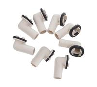 SHINEOFI 8pièces Tuyau Évacuation pour Climatiseur Connecteur Étanche Adaptateur Coudé pour Unité Extérieure de Climatisation Lot de Facile à Installer