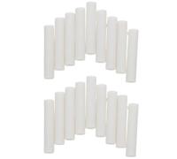 SHINEOFI 90 Pièces Recharges de Gomme pour Porte-mine Électrique 5x25 MM | Caoutchouc Blanc, Tige Ronde Fine, Précision sans Abrasion, pour Studio et Croquis