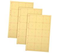 SHINEOFI 90feuilles Papier à Calligraphie Chinoise Papier De Riz pour s Entraîner Calligraphie De pour Écrire
