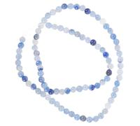SHINEOFI 92 pièces Perles Rondes pour Bijoux DIY Perles Espacées Délicates Lot pour Bracelets et Créations Artisanales