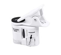 SHINEOFI 9595w Loupe pour Téléphone Portable avec Éclairage LED Microscope à Fort Grossissement Clip pour Téléphone Portable Détecteur UV De Faux Billets