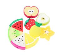 SHINEOFI 9Pièces Adorable Data Cable Protector Covers for Cute Fruit Design Durable Prevents Fraying and Damage for Organizing Charging Cords