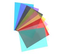 SHINEOFI 9pièces Lot de Gels Lumineux De Diffuseur Filtre De Gel pour Éclairage