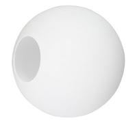 SHINEOFI Abat-Jour Boule en Verre Dépoli 13,5 CM Diamètre Blanc Opaque Compatible Ventilateurs de Plafond et Lampes D’Intérieur Éclairage