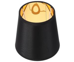 SHINEOFI Abat-Jour en Tissu E14 pour Lampadaire et Lampe de Bureau, Finition Résistante la Décoloration, pour Salon et Salle à Manger, Taille Petit Baril