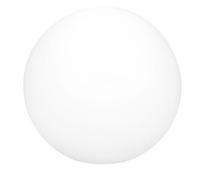 SHINEOFI Abat-jour en verre boule 20,00 cm pour lampe LED, remplacement avec ouverture de montage 70 mm, pour maison et hôtel, lumière douce et décorative