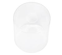 SHINEOFI Abat-jour en Verre Transparent, Couvre-lampe Simple Multifonctionnel, Diffuseur de Lumière Douce pour Lampe de Bureau et Lampe de Table, 1 Pièce, Accessoire Éclairage Intérieur