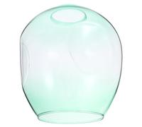 SHINEOFI Abat-jour en Verre Transparent Dégradé 3 Creux Double Trou, Remplacement pour Lampe Suspendue, Couvercle de Luminaire pour Plafonnier, 1 Pièce, Compatible Éclairage Intérieur