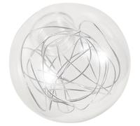 SHINEOFI Abat-Jour Globe En Verre G9 Remplacement Pour Lampe Couvercle Transparent Forme Boule Intérieur Salon Chambre Protection Contre La Poussière