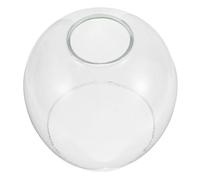 SHINEOFI Abat-jour Suspendu en Verre Soufflé la Main Orange Vintage, Cache-ampoule Solide pour Lampe Globe, pour Décoration de Chambres et Luminaires Muraux