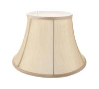 SHINEOFI Abat-jour Tissu Beige pour Lampe de Sol Cache Lampe Abat-jour Rond Chevet Style Simple et Installation Facile
