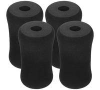 SHINEOFI Accessoires de Remplacement pour Rouleaux de Machine d'extension des Jambes, Lot de 4 Manchons en Mousse, adaptés aux équipements de physiothérapie et entraînements à Domicile