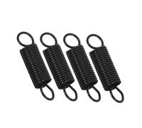SHINEOFI Accessoires pour Porte de Four à Micro-ondes Noir 4 Pièces Ressort D'assemblage en Métal Remplacement de Verrouillage de Porte Cuisine