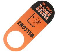 SHINEOFI Accroche-porte double face panneau de porte support de poignée de porte pour hôtel et divers settings, indicateur de présence ou absence en PVC