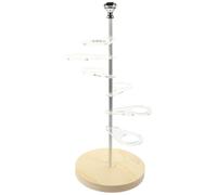 SHINEOFI Acrylique Présentoir à Cornets de Glace, Support Stable, 8 Trous | Rouleaux de Sushi et Cônes, Usage Magasin ou Pique-niques, Structure Plate Transparente