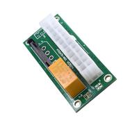 SHINEOFI Adaptateur Alimentation Synchrone pour Double Source Démarrage Gestion Optimisée de Alimentation pour Cartes Graphiques et Durs Installation Facile