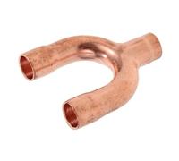 SHINEOFI Adaptateur Cuivre Hvac Y pour Climatisation Raccord Soudure Voies Système Réfrigération et Polyvalente
