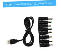 SHINEOFI Adaptateur DC USB Multifonction Durable avec Protection Les Courts Circuits Câble de Charge pour et Équipements Électroniques