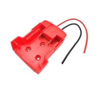 SHINEOFI Adaptateur de Batterie Sécurisé pour Batterie Lithium-ION en ABS et Caoutchouc 14,4-18v Câble 14awg pour Bricolage DIY