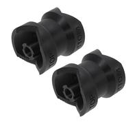 SHINEOFI Adaptateur de Transfert Liquide Noir 2 Pièces pour Flacons de Lotion et Shampoing, Entonnoir Manuel Anti-fuite, Connecteur Pratique pour Recharge Rapide, Usage Domestique et