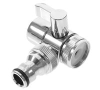 SHINEOFI Adaptateur De Valve De Dérivation Pour Tuyau Connecteur Automatique Pour Linge Et Équipement De Plomberie Domestique Compatible Tuyaux