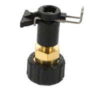 SHINEOFI Adaptateur Tuyau Haute Pression Laiton pour Nettoyeur Haute Pression Connecteur Rapide et Résistant Corrosion Compatible avec Machines Électriques et Arroseurs Eau