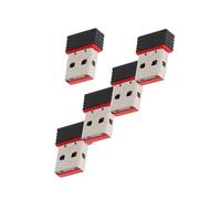 SHINEOFI Adaptateur USB WiFi Mini 150 Mbps 5 Pièces Clé sans Fil Récepteur Compatible Pc Installation Facile Longue Distance Couleur Noire