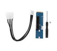 SHINEOFI Adaptateur vers Pci E pour SSD Carte de Conversion pour Modules avec Connecteur Alimentation Broches Compatible avec Tous Les Systèmes Exploitation Couleur
