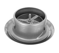 SHINEOFI Aération Ronde Acier Inoxydable Réglable pour Mur et Plafond Diffuseur Air Sphérique pour Hôpitaux Écoles et Bureaux Ventilation Échappement et Moderne