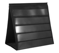 SHINEOFI Affichage de cartes de poche de bureau Carie d'affichage de carte de bureau de commerce Stand d'affichage de visite Black