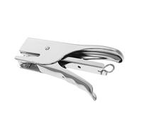 SHINEOFI Agrafeuse Pince Métallique Robuste sans Bourrage avec Prise Main Ergonomique Agrafeuse Manuelle sans Aiguilles Usage Bureau et Scolaire