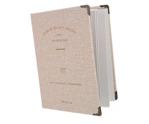 SHINEOFI Album de Billets Carnet Commémoratif en Pu et Plastique Résistant à L'usure Classeur de Rangement Pratique et Solide pour Tickets de Concert et Photos