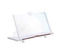 SHINEOFI Amplificateur Écran De Téléphone Loupe pour Smartphone Protection des Yeux Support Non-Glissant pour Maison Et Voyage