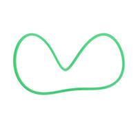 SHINEOFI Anneau de Support du Tambour de Sèche-linge Ceinture Ronde O Vert en Pu Polyuréthane Facile à Installer Surface Lisse pour Entretien de Rechange