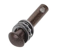 SHINEOFI Anneaux Suspendre pour Hamac en Métal Robuste Kit d'Accessoires Universels Roulement Silencieux et Amortisseur Crochet à Ressort Café pour Chaise Suspendue Intérieur et