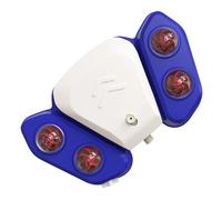 SHINEOFI Arroseur Automatique pour Chien Distributeur Eau Ludique et Interactif Fontaine Spray Amusante Divertissement pour Animaux Couleur Bleue