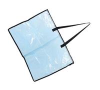SHINEOFI Art Portfolio Storage Bag with Handle Tear-Resistant Transparent Organizer Folder for Posters Drawings and Documents Portable and Spacious Artwork Carry Case
