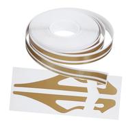 SHINEOFI Autocollant pour Carrosserie de Voiture 1 Pièce, Bande Décorative Adhésive Dorée, Résistant aux Intempéries, Papier Solide, Décoration Latérale pour Véhicules