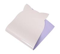 SHINEOFI Autocollant pour Tableau Blanc Effaçable à Sec Magnétique D'oreilles de Renard Rose en Écume, pour Listes de Tâches la Maison