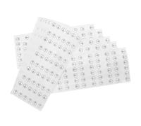 SHINEOFI Autocollants Avertissement Mise la Terre 12 Feuilles Résistants PVC pour Panneaux Électriques et Zones de Travail sous Tension