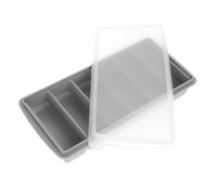 SHINEOFI Bac à Silicone Couvercle Hermétique pour Purées de Fruits et Stockage de Lait et Aliments pour Bébés Compartiments pour Congélation et Conservation Aliments