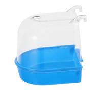 SHINEOFI Bain pour Perroquets Cage Petite Bassine pour Oiseaux Accessoire De Cage pour Bain Oiseaux Bain Suspendu pour Perruches
