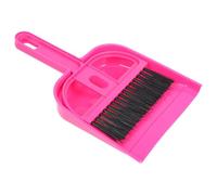 SHINEOFI Balai à Main Mini Pelle à Poussière, Brosse Douce Rouge Compacte pour Ménage, Bureau et Lit, Ensemble de Nettoyage Précis et Portable, Balais de Ménage pour Garçon et Filles