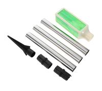 SHINEOFI Balise Solaire Extérieure LED Verte Étanche à Haute Luminosité Feu de Sécurité Solaire pour Allée et Chantier Lampe Piquet Rechargeable Éclairage d 39 Entrée Voie Extérieure