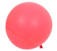 SHINEOFI Ballon Météorologique Rouge en Latex Extra Large 48 Pouces, Rond et Léger 50 G, pour Explorations Scientifiques et Décorations de Fêtes et Festivals