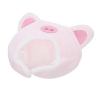 SHINEOFI Bandeau De Poupée en Coton Mini-Chapeau Petits Chapeaux De Cow-Boy pour L'artisanat Kit De Crochet Débutant pour Les Enfants Fil à Crocheter Mini Bonnets à Tricoter Rose Chiffon